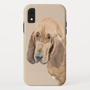 Bloodhound Painting - Cute Original Dog Art Case-Mate iPhone Case