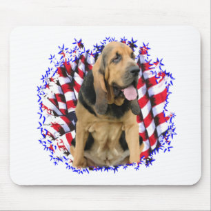 Bloodhound Patriot Mouse Pad