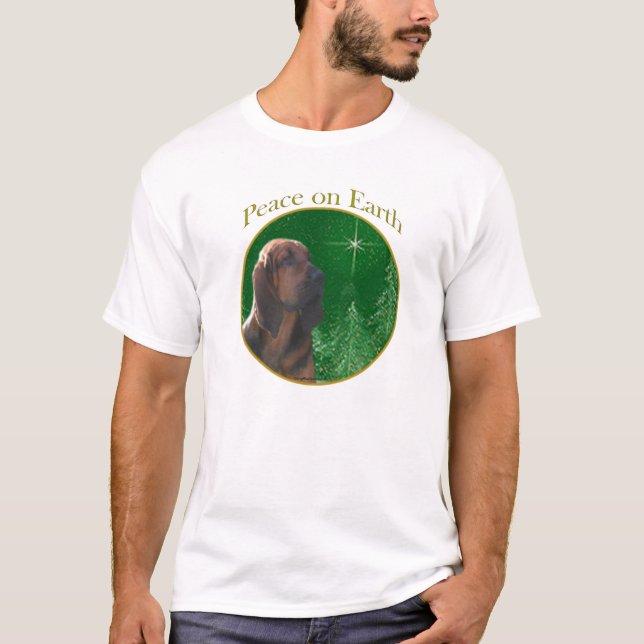 Bloodhound Peace T-Shirt (Front)