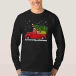 Bloodhound Red Car Truck Christmas Tree Santa Xmas T-Shirt<br><div class="desc">Bloodhound Red Car Truck Christmas Tree Santa Xmas Dog</div>