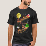 Bloodhound Reindeer Christmas Dog Riding Santa Xma T-Shirt<br><div class="desc">Bloodhound Reindeer Christmas Dog Riding Santa Xmas</div>