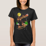 Bloodhound Reindeer Christmas Dog Riding Santa Xma T-Shirt<br><div class="desc">Bloodhound Reindeer Christmas Dog Riding Santa Xmas</div>