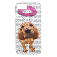 Bloodhound With Angelic Pink Halo