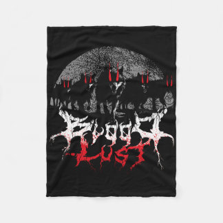 Bloodlust Wolf Pack Fleece Blanket