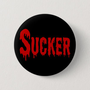 BLOODSUCKER 6 CM ROUND BADGE