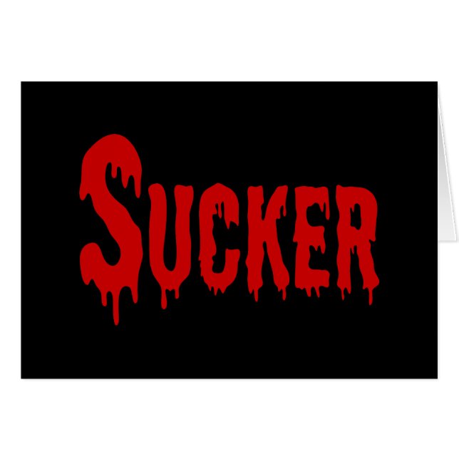 BLOODSUCKER CARD (Front Horizontal)