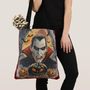 Bloodthirsty Vampire Huntz Under the Fullmoon  Tote Bag