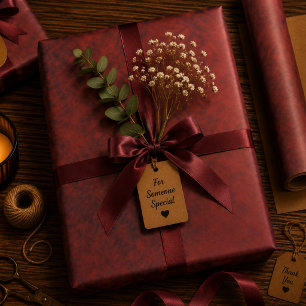 Bloodwarm Stillness Wrapping Paper Sheet