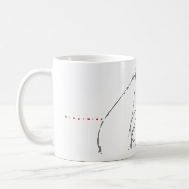Bloodwire Mug [white] (Left)