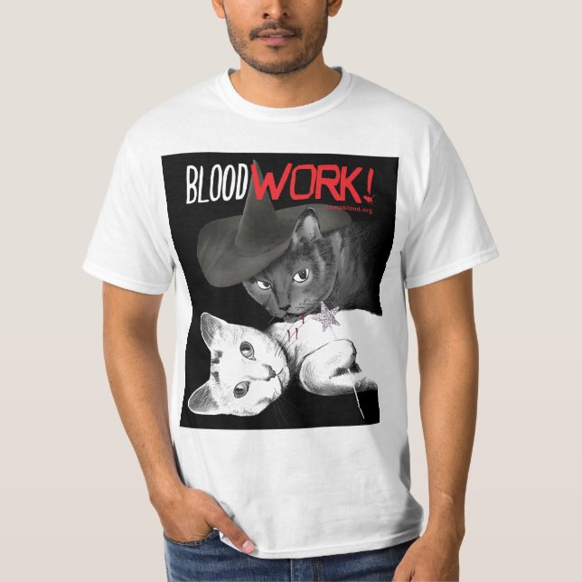 BloodWork! Necromancer Nancy T-Shirt (Front)