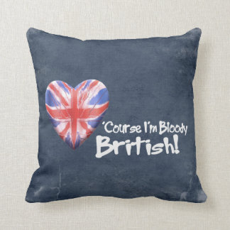 Bloody British Cushion