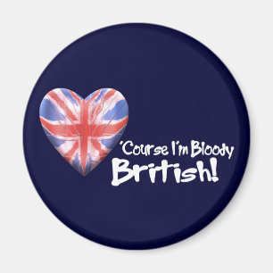 Bloody British Magnet