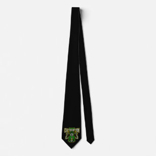 Bloody Celebration Skeleton Leprechaun Necktie