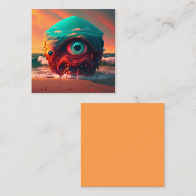 Bloody Eyes Card (Front/Back)