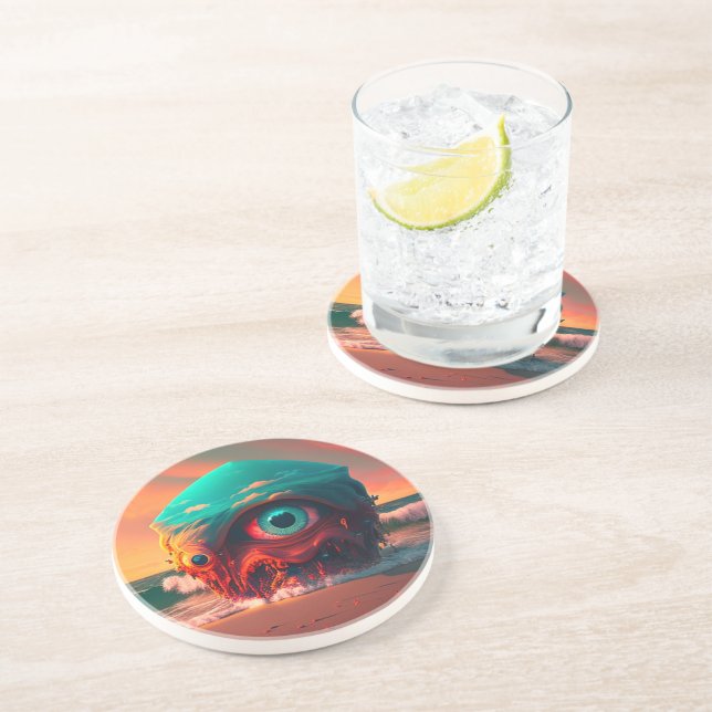 Bloody Eyes Coaster (Side)