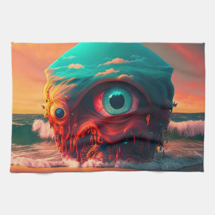 Bloody Eyes Tea Towel