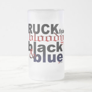 BLOODY FROSTED GLASS BEER MUG