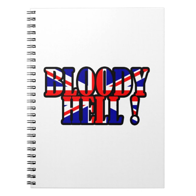 Bloody Hell Notebook (Front)