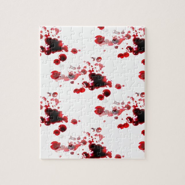 Bloody Jigsaw Puzzle (Vertical)
