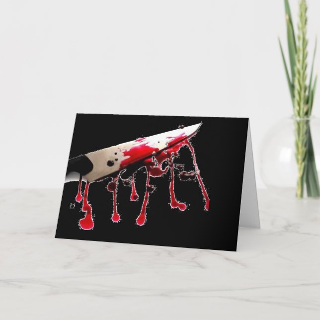 Bloody Knife II Card (Front)