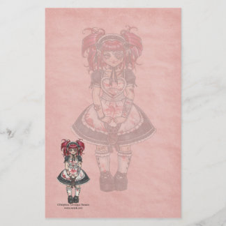 Bloody Lolita Gothic Stationery