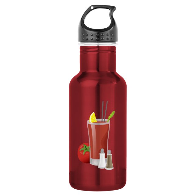 Bloody Mary 532 Ml Water Bottle (Front)