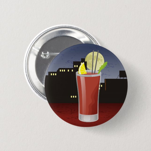 Bloody Mary 6 Cm Round Badge (Front & Back)