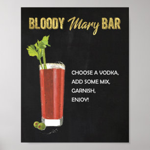 Bloody Mary Bar Sign