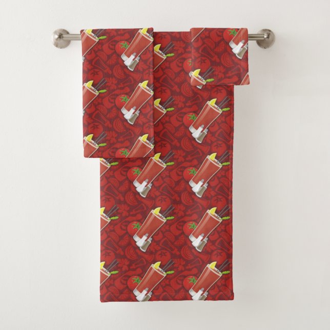 Bloody Mary Bath Towel Set (Insitu)