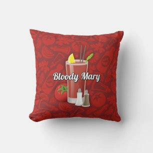 Bloody Mary Cocktail Cushion