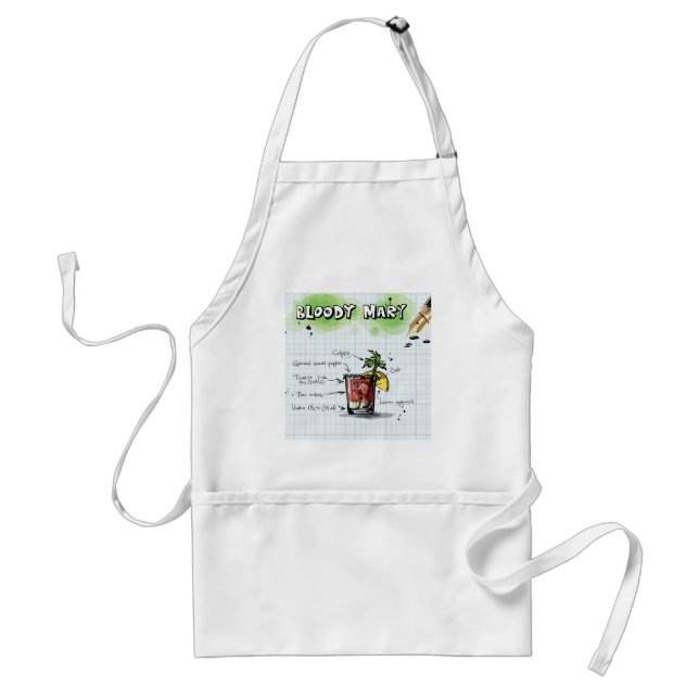 Bloody Mary Cocktail Standard Apron (Front)