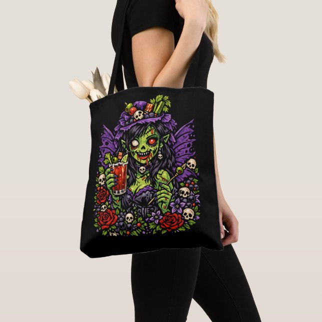 Bloody Mary Fairy Tote Bag (Close Up)
