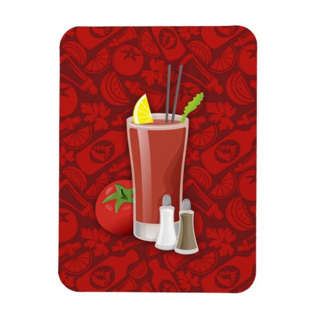 Bloody Mary Magnet (Vertical)