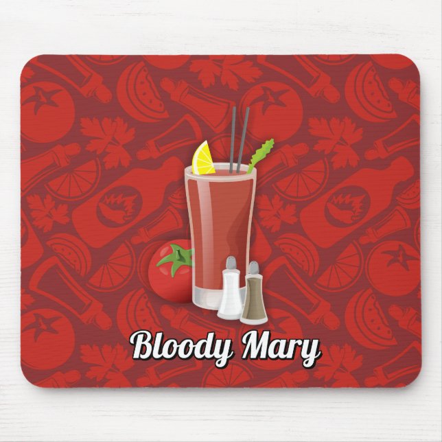 Bloody Mary Mouse Pad (Front)