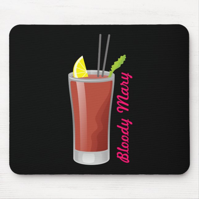 Bloody Mary Mouse Pad (Front)