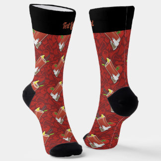 Bloody Mary Pattern Socks