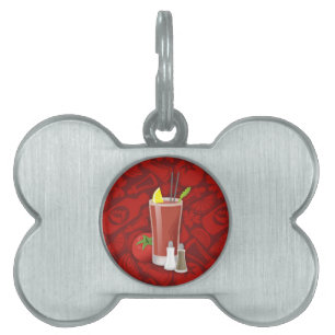 Bloody Mary Pet Name Tag