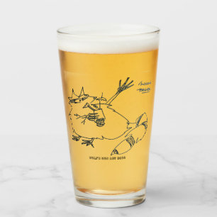 Bloody Mary Racoon Glass