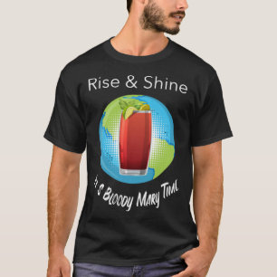 Bloody Mary Time Brunch Wonderlust Graphic T-Shirt