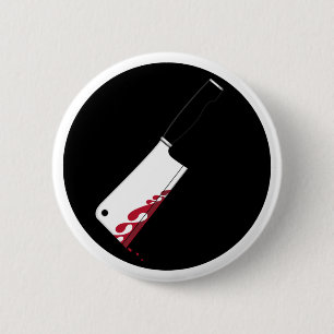 Bloody Meat Cleaver Badge
