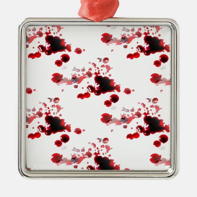 Bloody Metal Tree Decoration (Front)