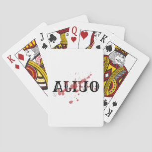 Bloody Paranormal Playing Cards, Stephen Erkintalo Cards