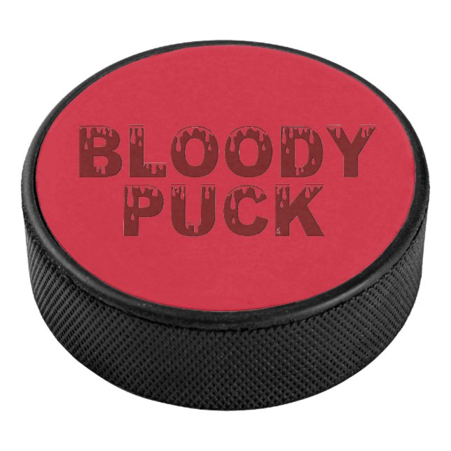 Bloody Puck hockey puck (3/4)