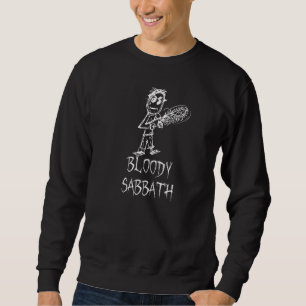 Bloody Sabbath Halloween Costume Word 1 Sweatshirt