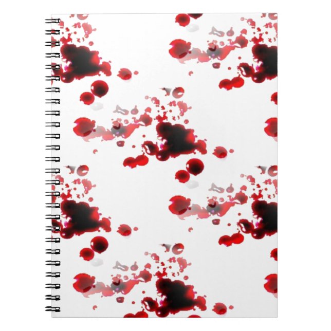 Bloody Spiral Notebook (Front)