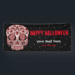 Bloody Sugar Skull * choose background colour Banner<br><div class="desc">Feel free to contact me for a request or question.</div>