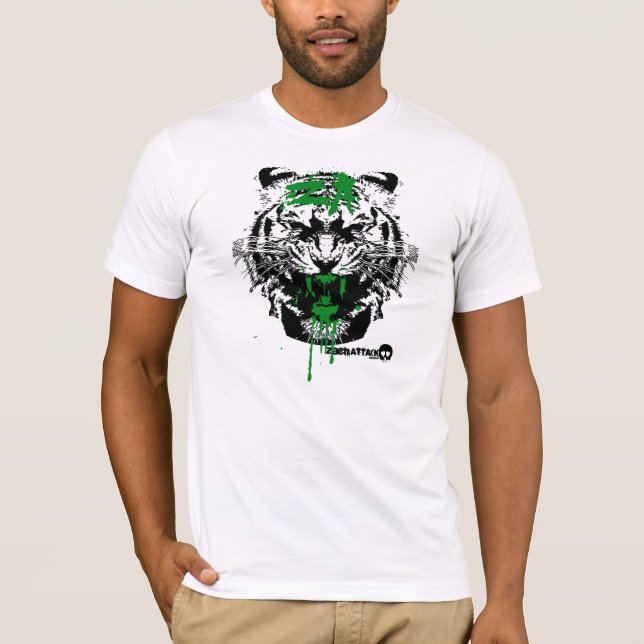 Bloody Tiger Attack T-Shirt (Front)