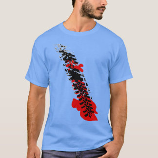 Bloody tire track T-Shirt