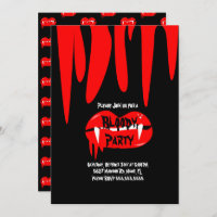 Bloody Vampire Halloween Birthday Party