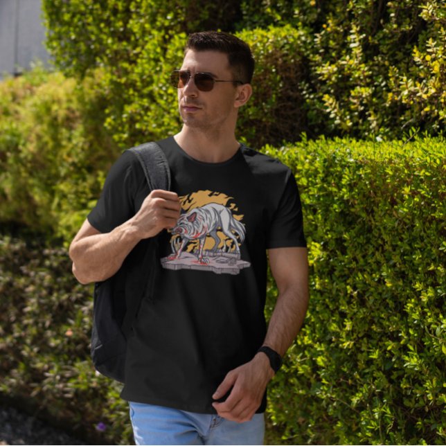 Bloody Wolf   T-Shirt (Creator Uploaded)